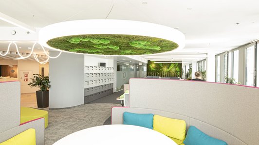 NEVEON Headquarter Office Vienna/Wien Symbios Workspaces und Wildes Moos